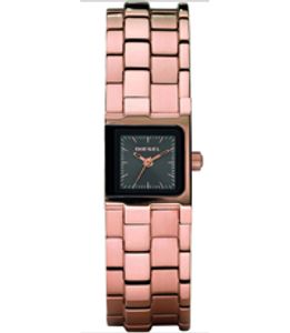 Horlogeband Diesel DZ5245 Roestvrij staal (RVS) Rosé 16mm