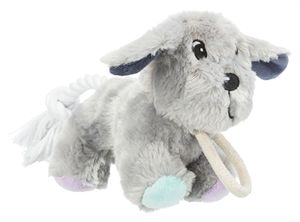 TRIXIE JUNIOR PLUCHE HOND MET TOUW 24 CM