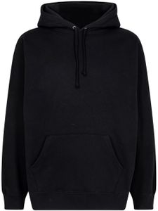 Supreme hoodie en coton à logo brodé de perles - Noir