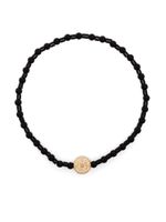 LUIS MORAIS bracelet Money Seal en or 14ct à perles - Noir