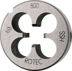 Rotec HSS Ronde Snijplaat DIN 223 Metrisch M 9 - 3600900