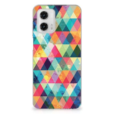 Motorola Moto G73 | TPU bumper | Geruit