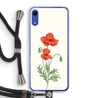 Red poppy: Honor Play 8A Transparant Hoesje met koord