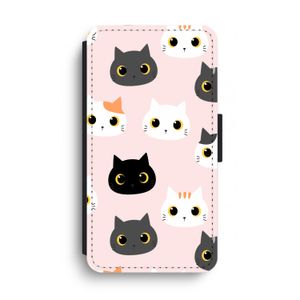 Katten: iPhone XS Max Flip Hoesje