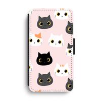 Katten: iPhone XS Max Flip Hoesje
