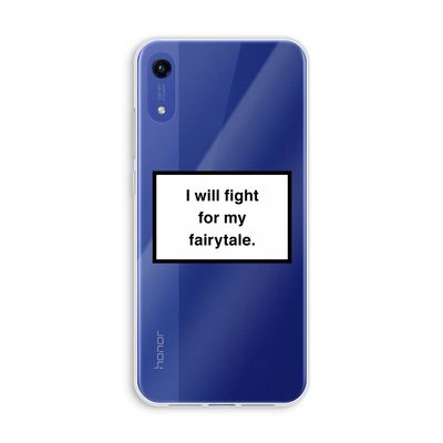 Fight for my fairytale: Honor Play 8A Transparant Hoesje