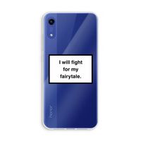 Fight for my fairytale: Honor Play 8A Transparant Hoesje