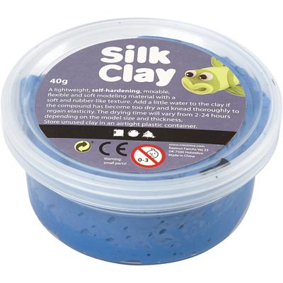 Silk Clay - blauw, 40gr.