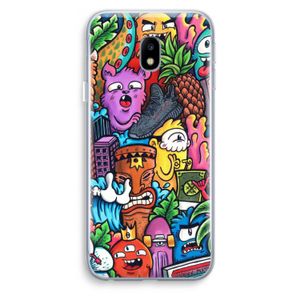 Vexx Mixtape: Samsung Galaxy J3 (2017) Transparant Hoesje