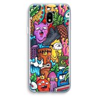 Vexx Mixtape: Samsung Galaxy J3 (2017) Transparant Hoesje