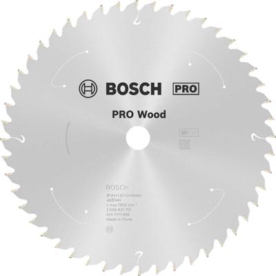 Bosch Accessories Bosch Power Tools 2608837701 Hardmetaal-cirkelzaagblad 184 x 16 mm Aantal tanden: 48 1 stuk(s)