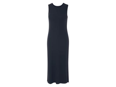 esmara Dames jurk met ribstructuur (Marineblauw, S (36/38))