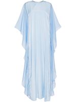 Baruni robe-caftan Arabella à coupe longue - Bleu