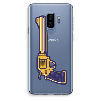 Pew Pew Pew: Samsung Galaxy S9 Plus Transparant Hoesje