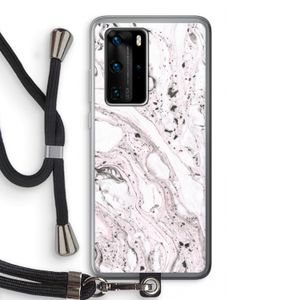 Mengelmoes: Huawei P40 Pro Transparant Hoesje met koord