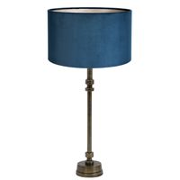 Light & Living Howell Tafellamp Blauw - thumbnail