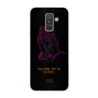 Praying For My Haters: Samsung Galaxy A6 Plus (2018) Transparant Hoesje