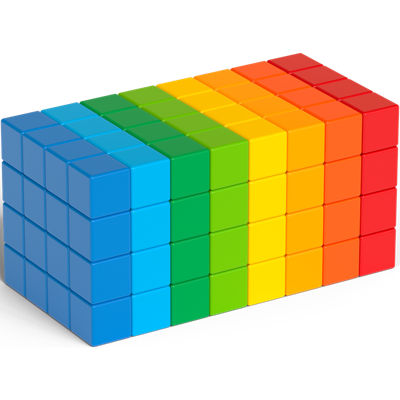 Geomag Magicube Creative 128 stuks
