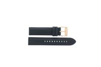 Horlogeband Fossil BQ1704 / Rhett Leder Blauw 20mm Horlogeband Fossil BQ1704 / Rhett Leder Blauw 20mm