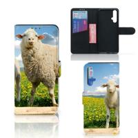 Honor 20 | Telefoonhoesje | Met pasjeshouder | Schaap en Lammetje
