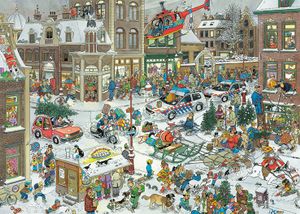 Jan van Haasteren – Kerstmis Puzzel 500 XL Stukjes