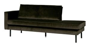 BePureHome Daybed Rodeo Links, Velvet - Groen