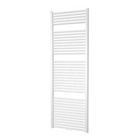 Plieger Palmyra designradiator horizontaal middenaansluiting 1775x600mm 1019W wit 7252405