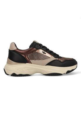 Mexx Sneakers Radja Pax MI001001453W-1101 Zwart / Bruin maat