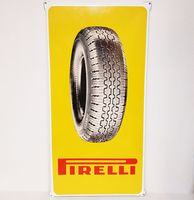 Pirelli Tyre Emaille Bord - 60 x 30cm - thumbnail