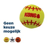 Kong Cat sport balls met catnip assorti - thumbnail