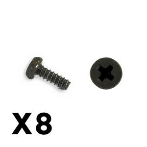 FTX - Outback Mini 3,0 Round Hea D Self Tapping Screw 1,7X5 (8Pc) (FTX8918)