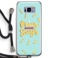 Always fries: Samsung Galaxy S8 Transparant Hoesje met koord