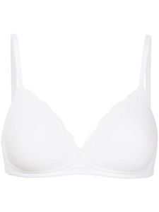 Hanro soutien-gorge en dentelle - Blanc