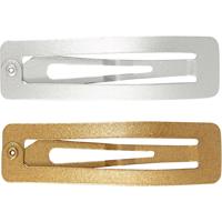 Creativ Company Haarspeld, l: 58 mm, b: 16 mm, goud, zilver, 4 stuk/ 1 doos