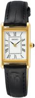 Horlogeband Seiko 4N30-00H0 / SWR054P1 / L02J02CK0 Leder Zwart 14mm