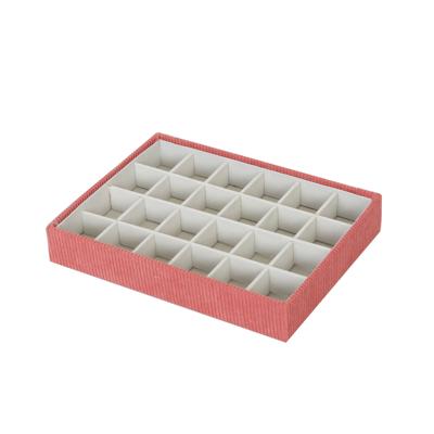 Juwelenkistje Versa Rood Polyester Karton 19 x 4 x 25 cm