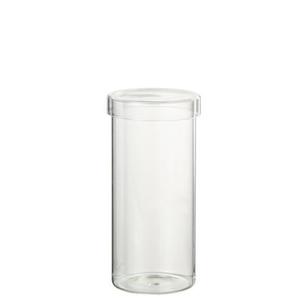 J-Line voorraadpot Lisa - glas - transparant - large