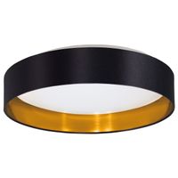 EGLO Maserlo 2 Plafondlamp - LED - Ø 38 cm - Wit/Zwart/Goud - thumbnail