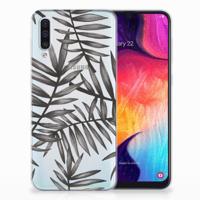 Samsung Galaxy A50 | TPU Case | Leaves Grey