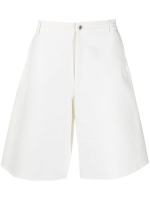 Valentino Garavani short habillé à taille mi-haute - Blanc