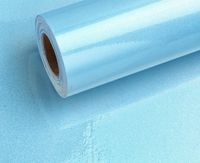 Fotobehang - Zelfklevende folie - deco folie blauw glitter,  60cm x 10 m