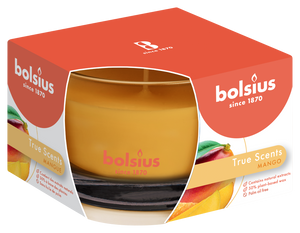 Geurglas 63/90 True Scents Mango - Bolsius