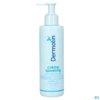 Dermolin Crèmespoeling Gevoelige Huid Parfumvrij Tube 200ml
