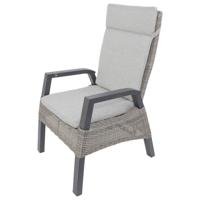 Salina verstelbare dining stoel chocolate taupe Oosterik Home - Oosterik home