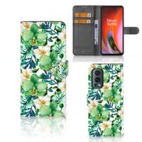 OnePlus Nord 2 5G Hoesje Orchidee Groen