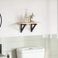 Tafelblad rechthoekig 60x20x2 cm massief acaciahout