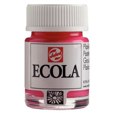 Bruynzeel Ecola plakkaatverf fles 16ml tyrischroze 359