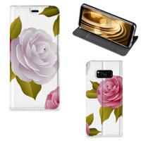 Samsung Galaxy S8 Smart Cover Roses