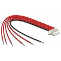 Delock Aansluitkabel Serieel [1x Stekker - 6x Open kabeleinde] 0.1 m