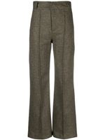 DESTREE Yoshitomo straight-leg trousers - Vert